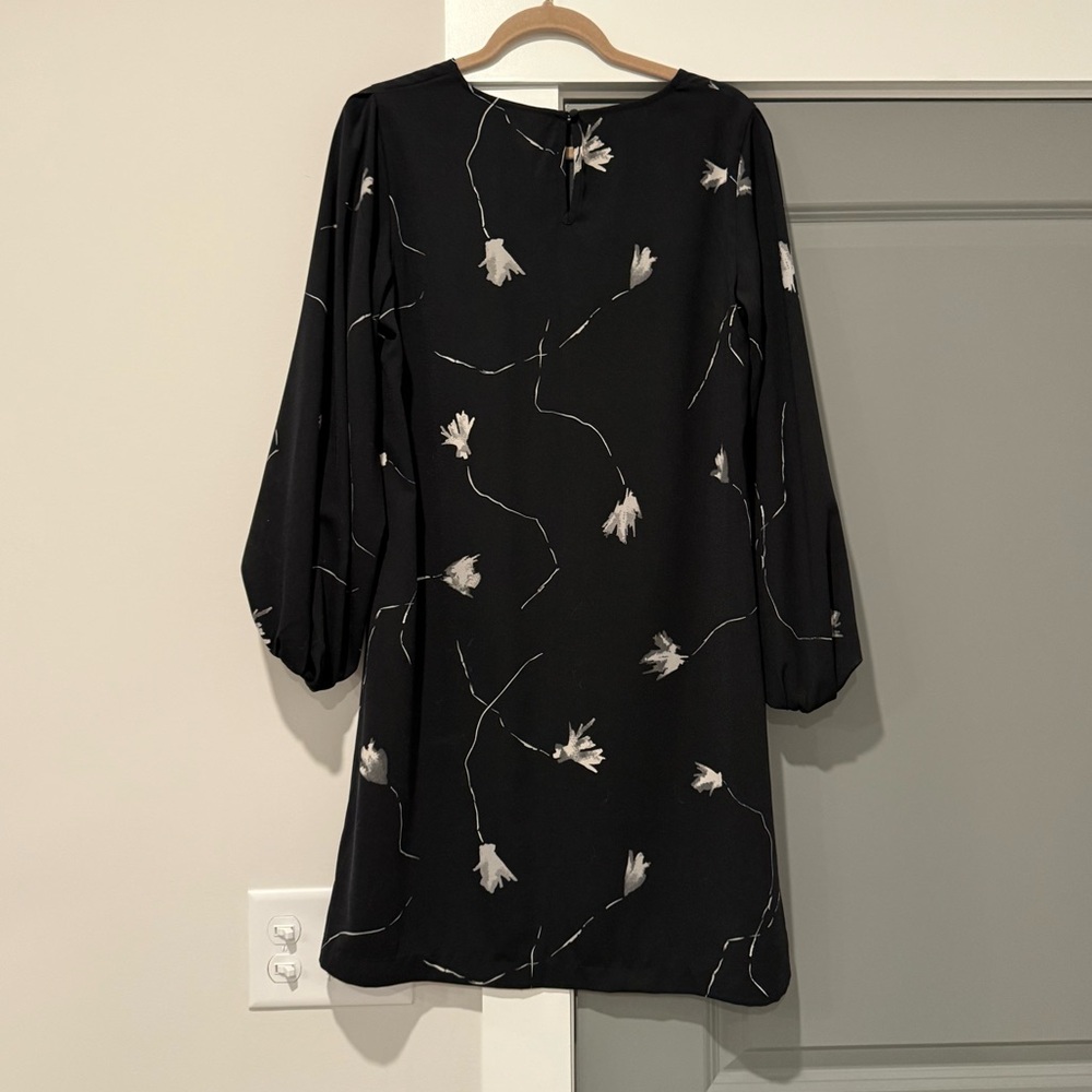 Black Floral Dress